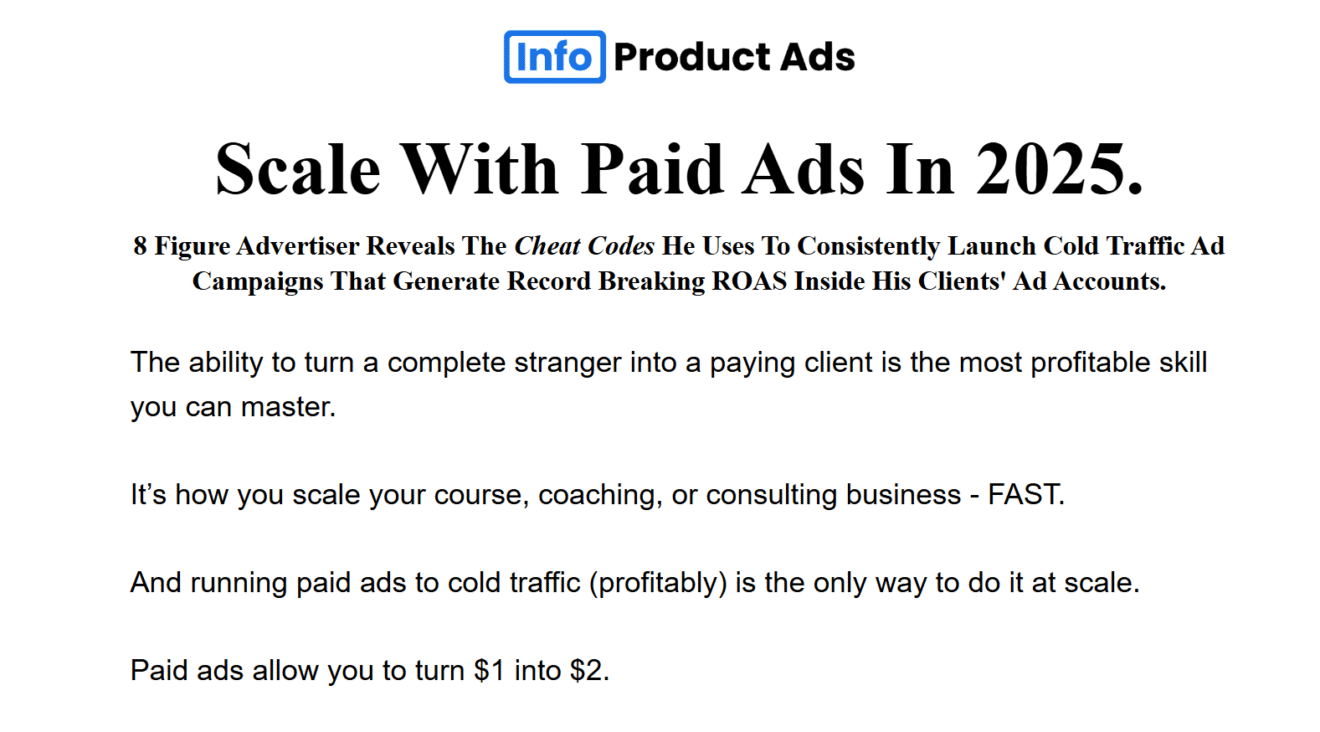 Screenshot-877-1320x732 Sam O Halloran – Scale With Paid Ads in 2025 | CrazeCourse Master paid advertising in 2025 with Sam O Halloran. Learn strategies to scale campaigns, boost ROI, and grow your business through high-performing ad tactics.