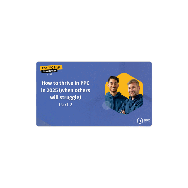 Bob Meijer & Miles McNair – The PPC Hub 2025 Bob Meijer & Miles McNair – The PPC Hub 2025