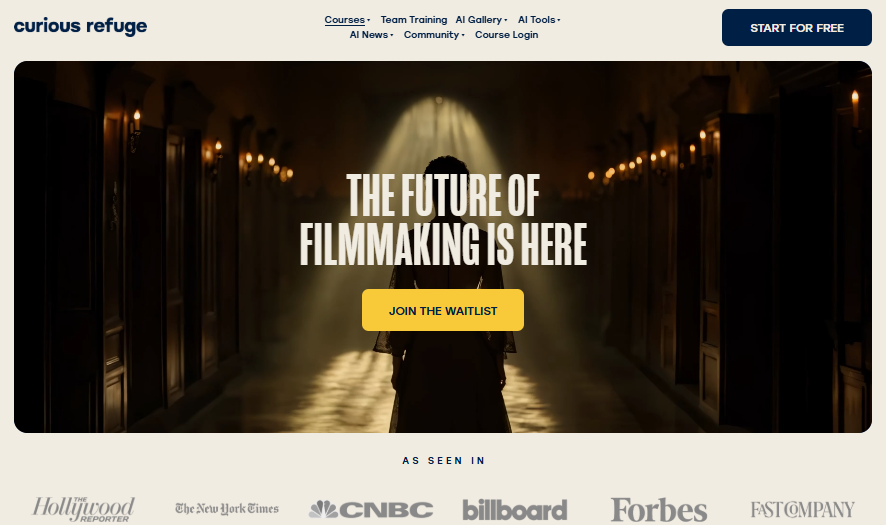 Curious Refuge - Advanced AI Filmmaking Curious Refuge - Advanced AI Filmmaking