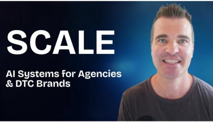 Mike-Futia-–-SCALE-–-AI-for-DTC-Agencies-699x399 Mike Futia – SCALE – AI for DTC & Agencies (March 2026)