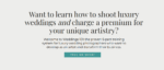 Rebecca Yale – Weddings 101 Masterclass
